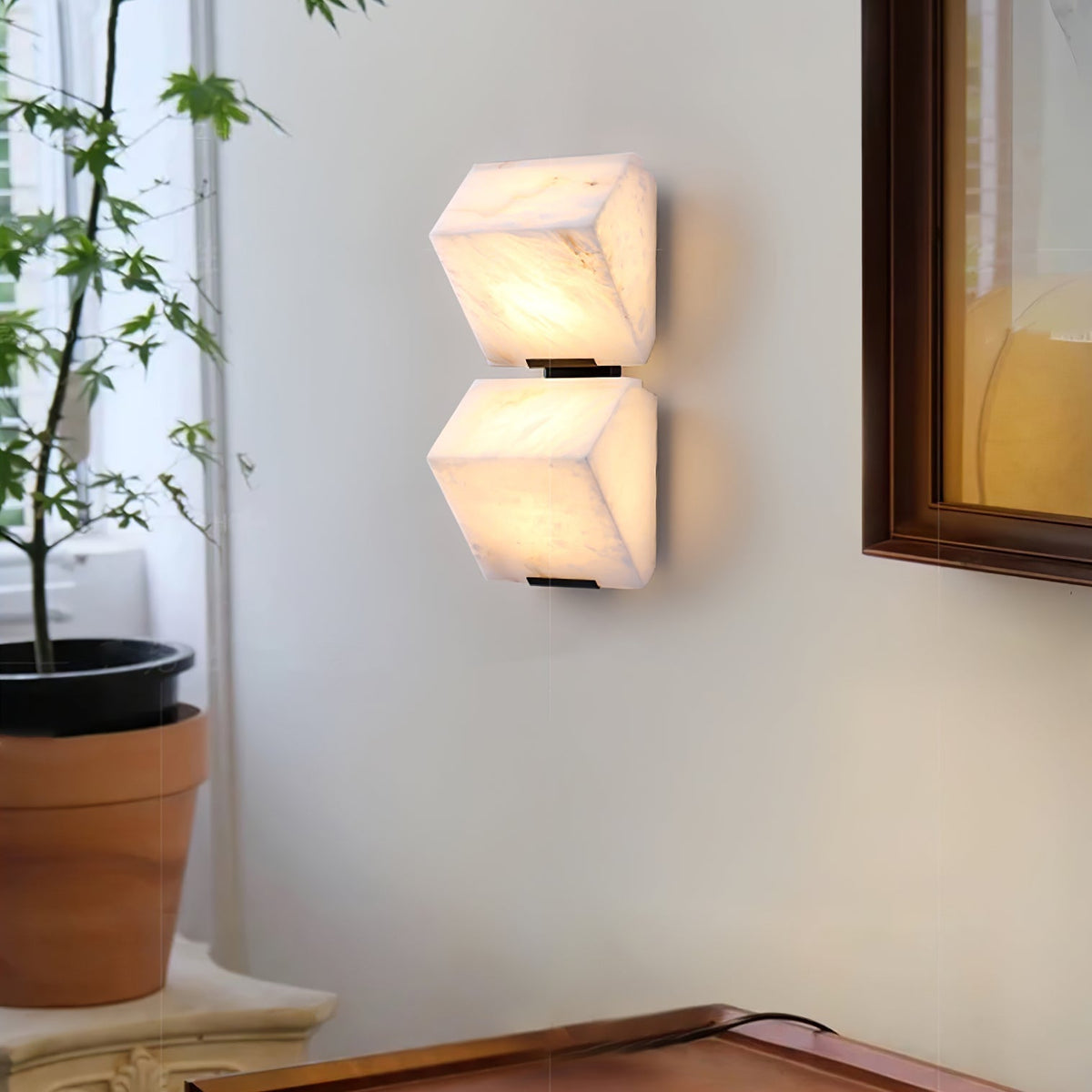 Vimiryra Alabaster Wall Light - Aura Lighting