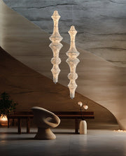 Vozoryra Textured Paper Pendant Light - Aura Lighting