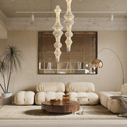Vozoryra Textured Paper Pendant Light - Aura Lighting