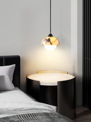 Yrvuvys Modern Minimalist Marble Pendant Lamp - Lamp Copper