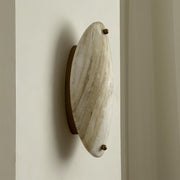 Yrvuvyu Modern Minimalist Alabaster Marble Wall Lamp - Lamp Copper