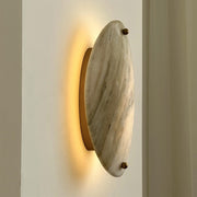 Yrvuvyu Modern Minimalist Alabaster Marble Wall Lamp - Lamp Copper