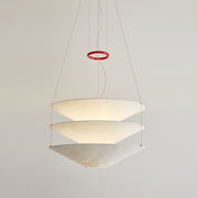 Zomarion Individual Creativity Paper Metal Pendant Light - Lamp Copper