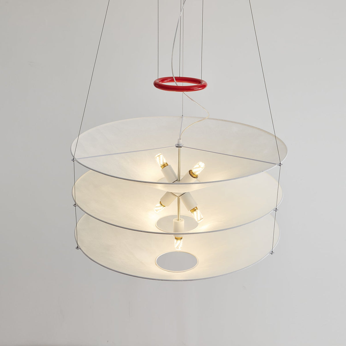 Zomarion Individual Creativity Paper Metal Pendant Light - Lamp Copper