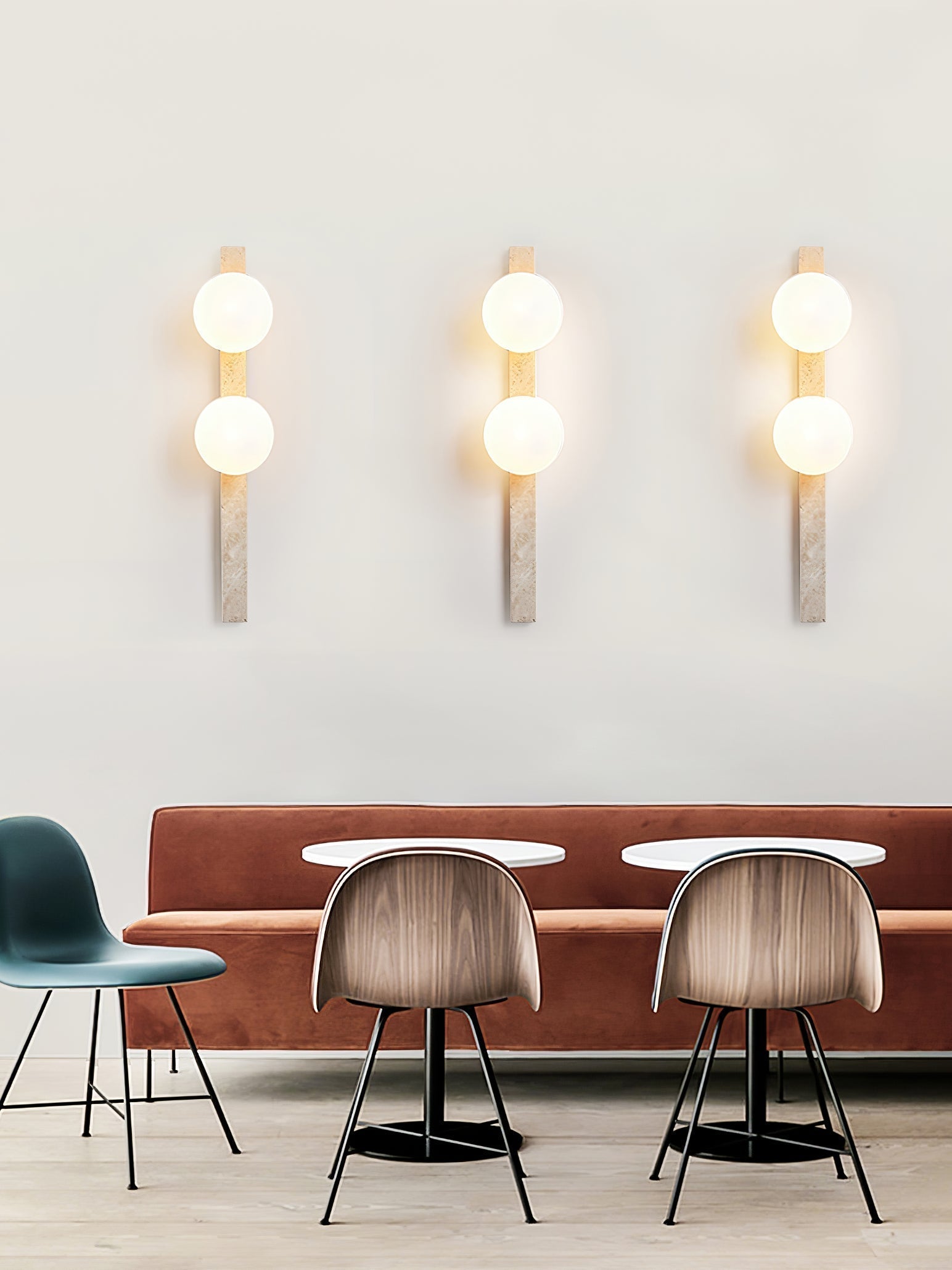 Zoshaira Travertine Wall Light - Aura Lighting