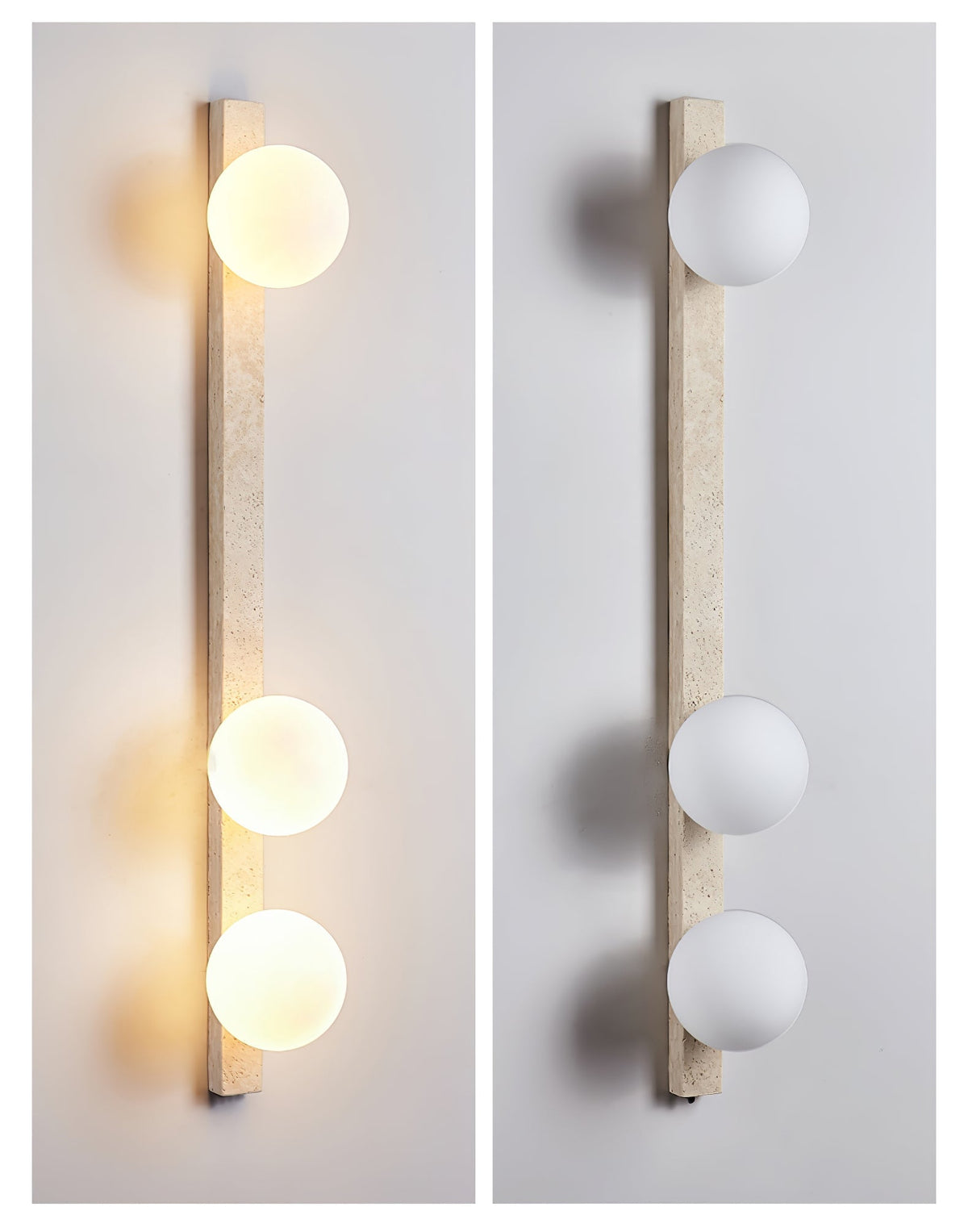 Zoshaira Travertine Wall Light - Aura Lighting